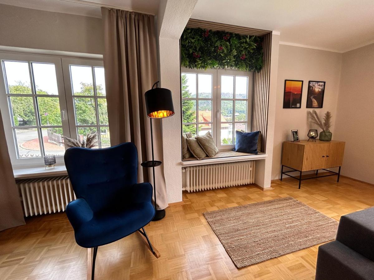 Harzburgliving Wohnung Goethe'S Ausblick 바트하르추부르크 외부 사진