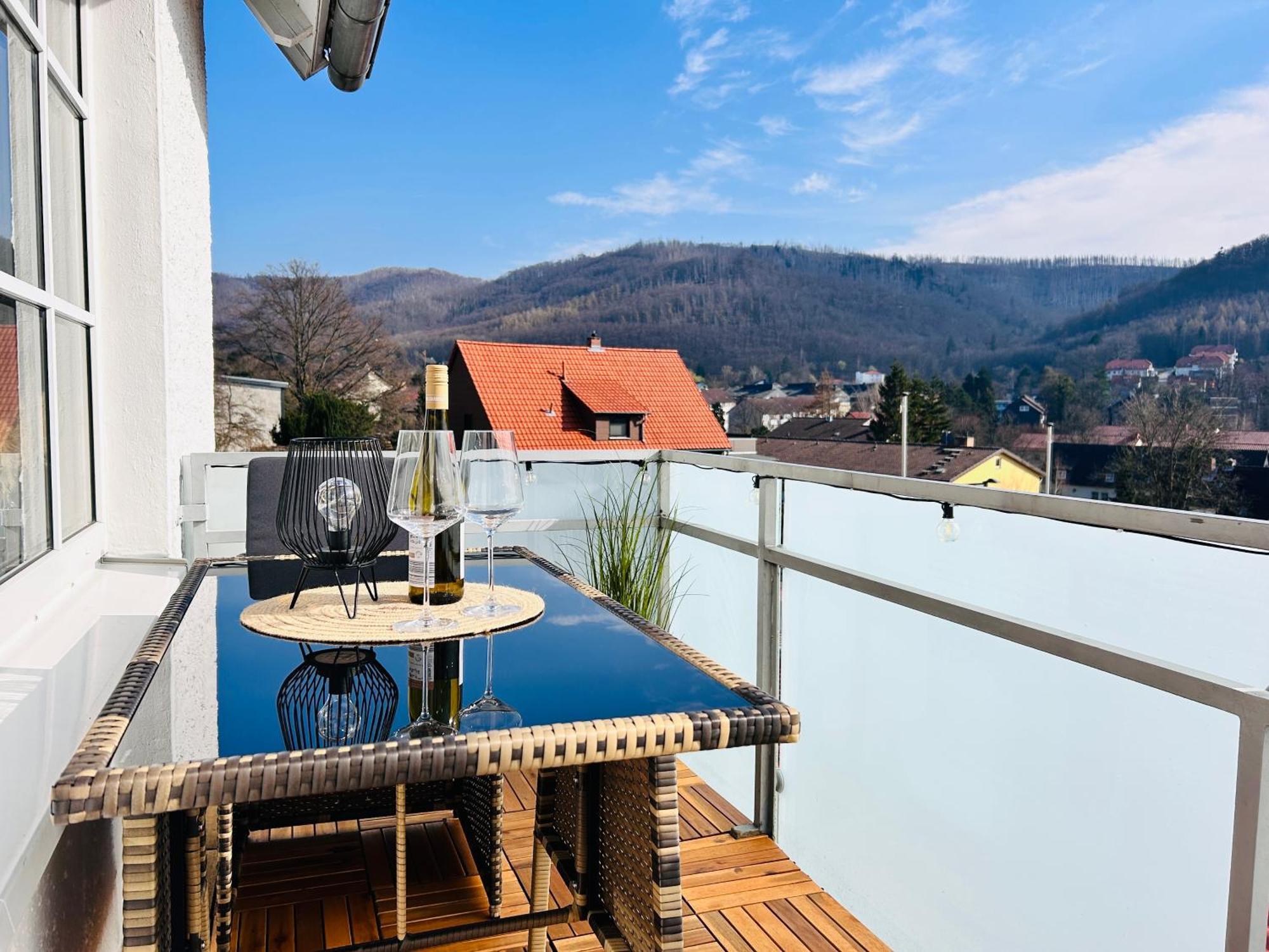 Harzburgliving Wohnung Goethe'S Ausblick 바트하르추부르크 외부 사진